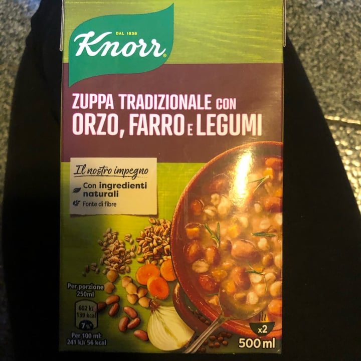 review photo of Knorr zuppa con orzo farro e legumi shared by @martinavongott on 03 May 2022 - review
