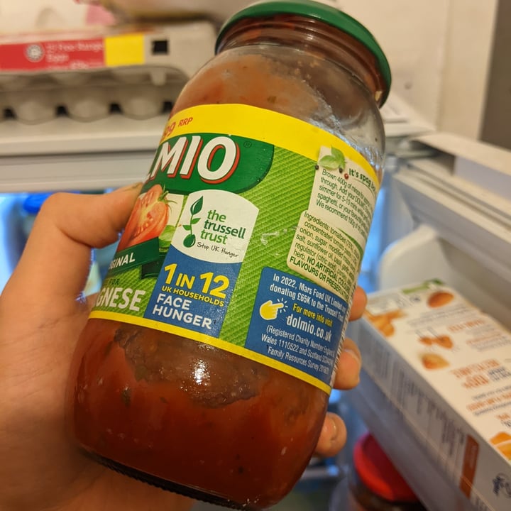 photo of Dolmio Original Sauce For Bolognese shared by @katchan on  15 Nov 2022 - review