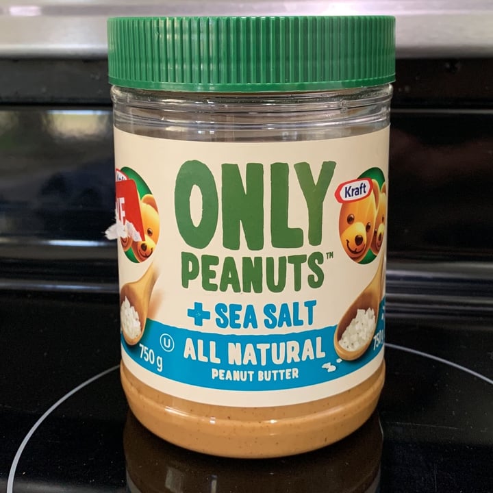 photo of Kraft Only Peanuts & Sea Salt - Peanut Butter shared by @nbacha on  09 Oct 2022 - review