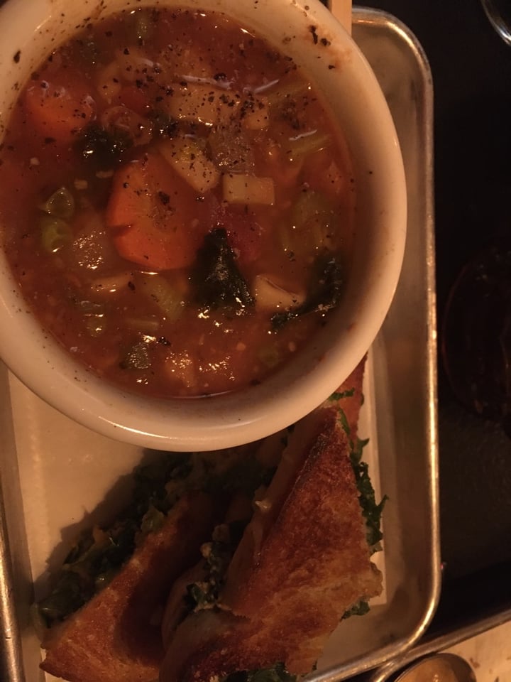 review photo of WOODHOUSE Bakery + Coffee Shop Cheezer Caesar Grilled Cheese shared by @kkerr25 on 24 Jan 2020 - review