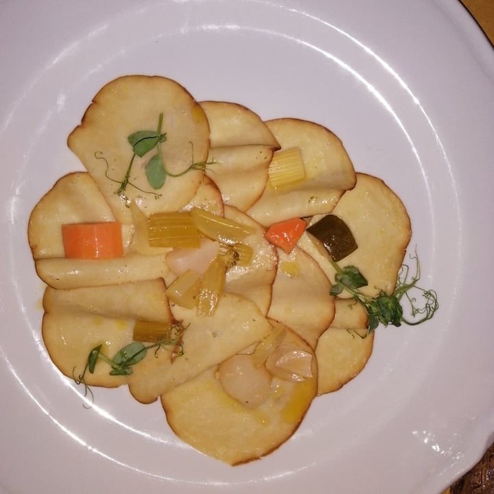 review photo of La casa nel bosco Affettato di seitan con giardiniera shared by @larayogayaga on 09 Apr 2022 - review