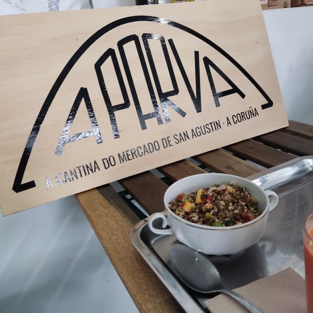 Photo of the dish “Ensalada de cuscús e lentellas”