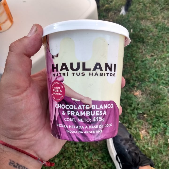 photo of Haulani Helado de Chocolate Blanco y Frambuesas shared by @marenv on  14 Dec 2022 - review