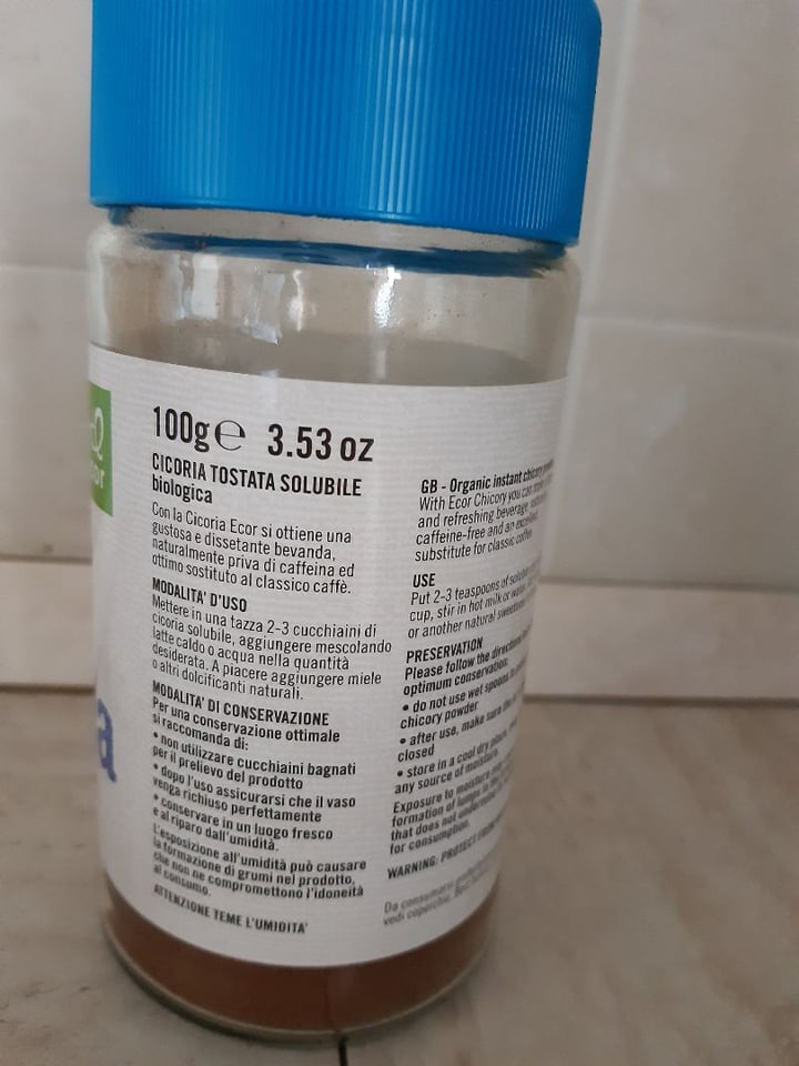 review photo of Ecor Cicoria tostata solubile shared by @micaveg on 16 Apr 2020 - review