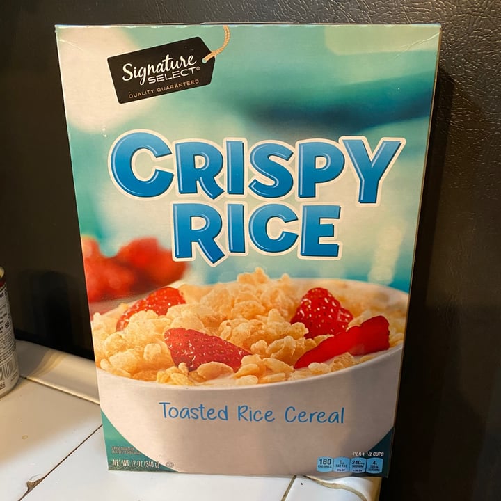 photo of Signature Select Crispy Rice Toasted Rice Cereal shared by @curvycarbivore on  22 Feb 2021 - review