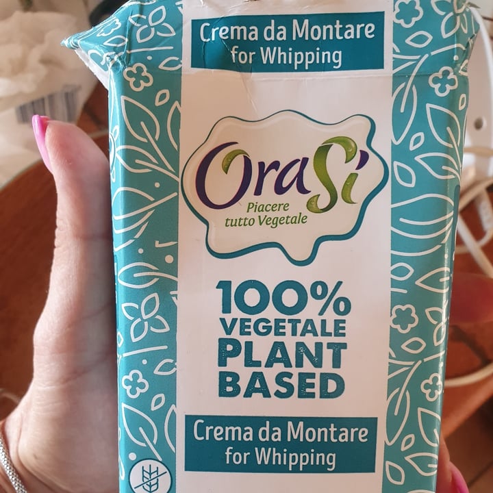 review photo of OraSí 100% Plant based crema da montare shared by @pamelacrisci1981 on 08 Aug 2022 - review