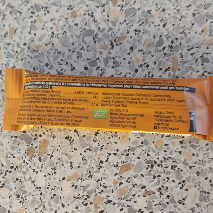 review photo of Veganz Snack Bar Cocoa shared by @tonja on 31 Dec 2020 - review