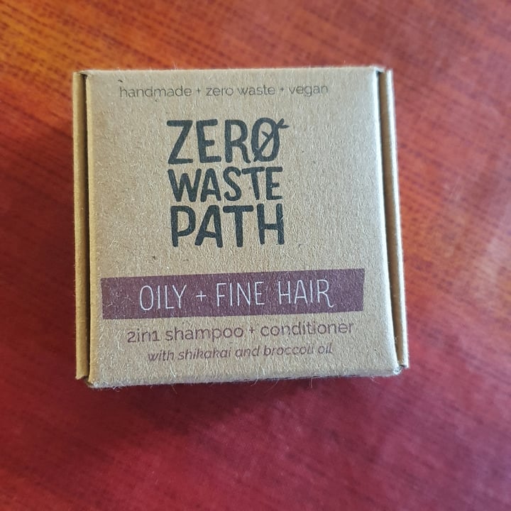 review photo of Zero Waste Path Oily + Fine Hair ( 2in 1 Shampoo And Conditioner) shared by @giolanghe on 15 Apr 2022 - review