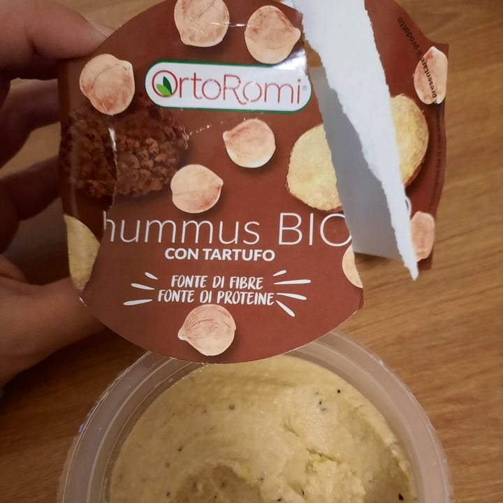 photo of Ortoromi Hummus BIO al tartufo shared by @usagi90 on  11 Jan 2023 - review