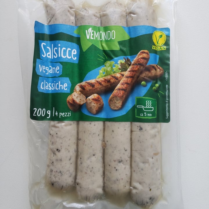 review photo of Vemondo Salsicce Vegane shared by @barbara17021976 on 30 Aug 2022 - review