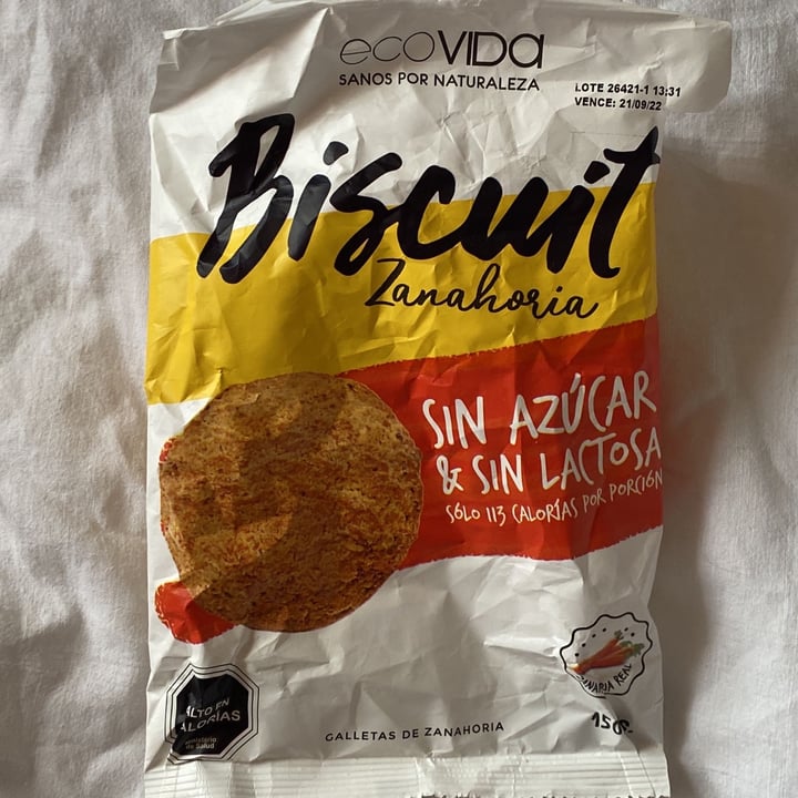 photo of Ecovida Biscuit Con Zanahoria shared by @mauradiaz on  20 Nov 2021 - review