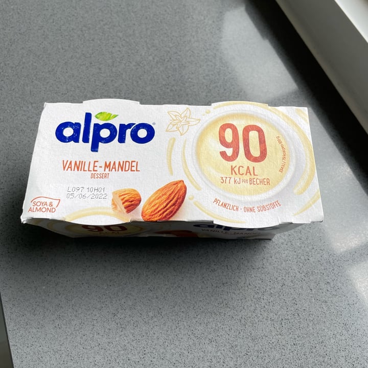 photo of Alpro Vanille-Mandel Dessert shared by @julyn on  22 May 2022 - review
