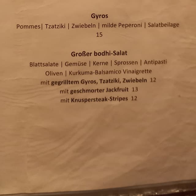 Photo of the dish “Großer Bodhi Salat”