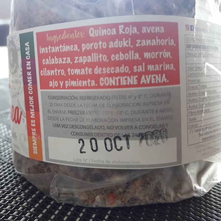 review photo of Casa Vegana Hamburguesas de quinoa shared by @meteoraba on 25 Oct 2020 - review