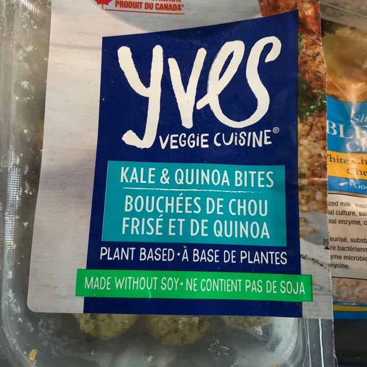 photo of Yves Veggie Cuisine Kale and Quinoa bites shared by @sassafrass0 on  22 May 2020 - review