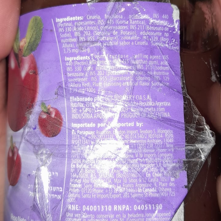 review photo of Orieta Mermelada De Ciruela shared by @sofiamilla on 28 Aug 2022 - review