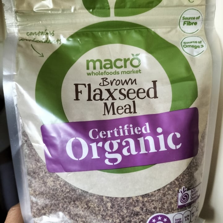 photo of Macro Wholefoods Market Brown Flaxseed Meal shared by @justinelouise on  29 Sep 2021 - review