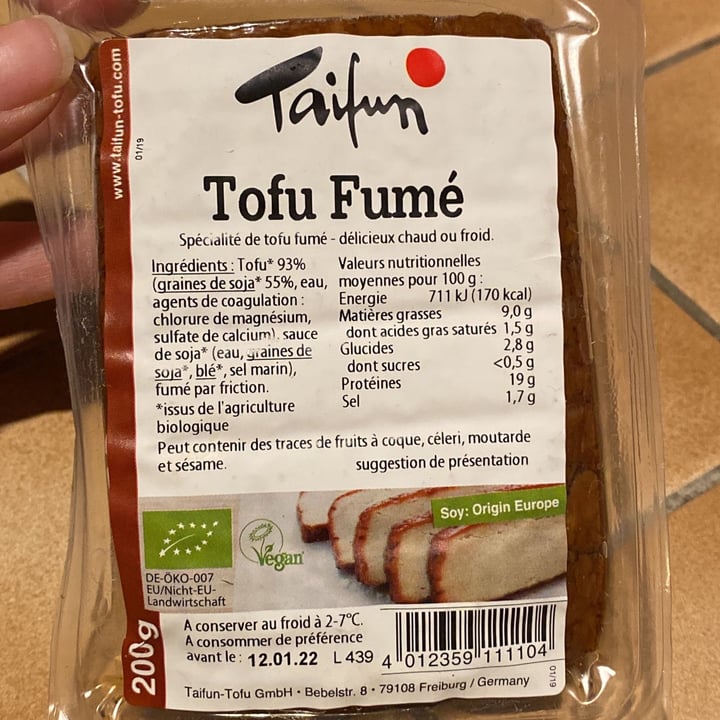 review photo of Taifun Tofu Fumado shared by @ericaaaa on 01 Dec 2021 - review
