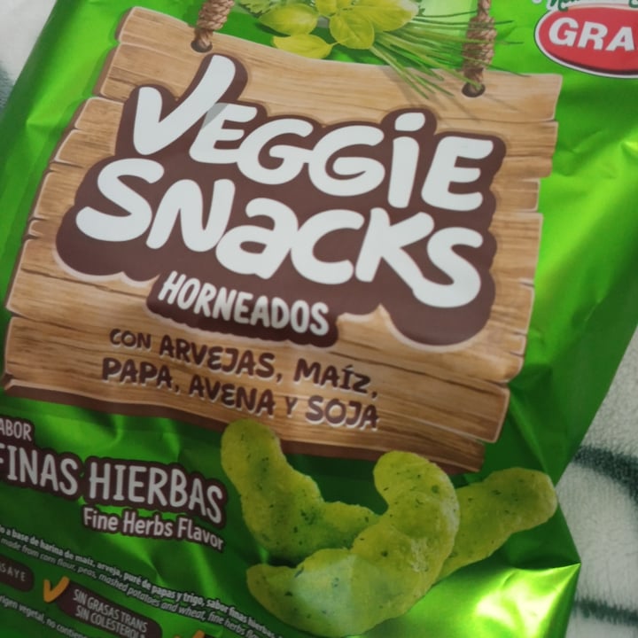 photo of Granix Veggie Snacks Horneados Finas Hierbas shared by @ludnaiviat on  08 Jul 2021 - review