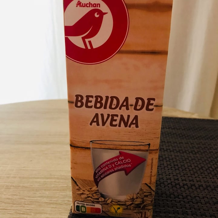 photo of Auchan Bebida de avena shared by @vaniajesus on  22 Apr 2022 - review