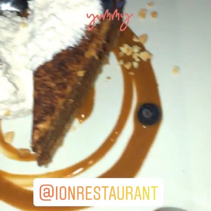 photo of ION Restaurant, It's Only Natural Chocolate peanut butter cheesecake shared by @micheleferrara on  08 Nov 2020 - review