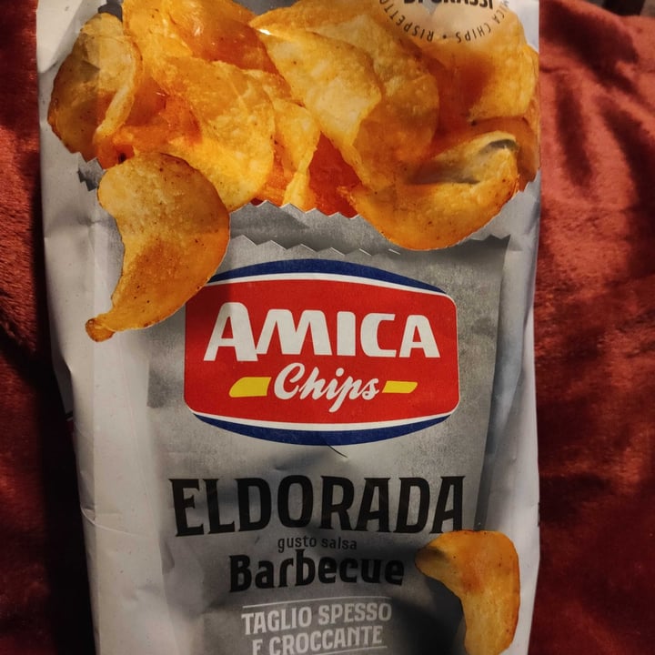 photo of Amica Chips Eldorada barbecue shared by @myriamjaelriboldi on  19 Dec 2021 - review