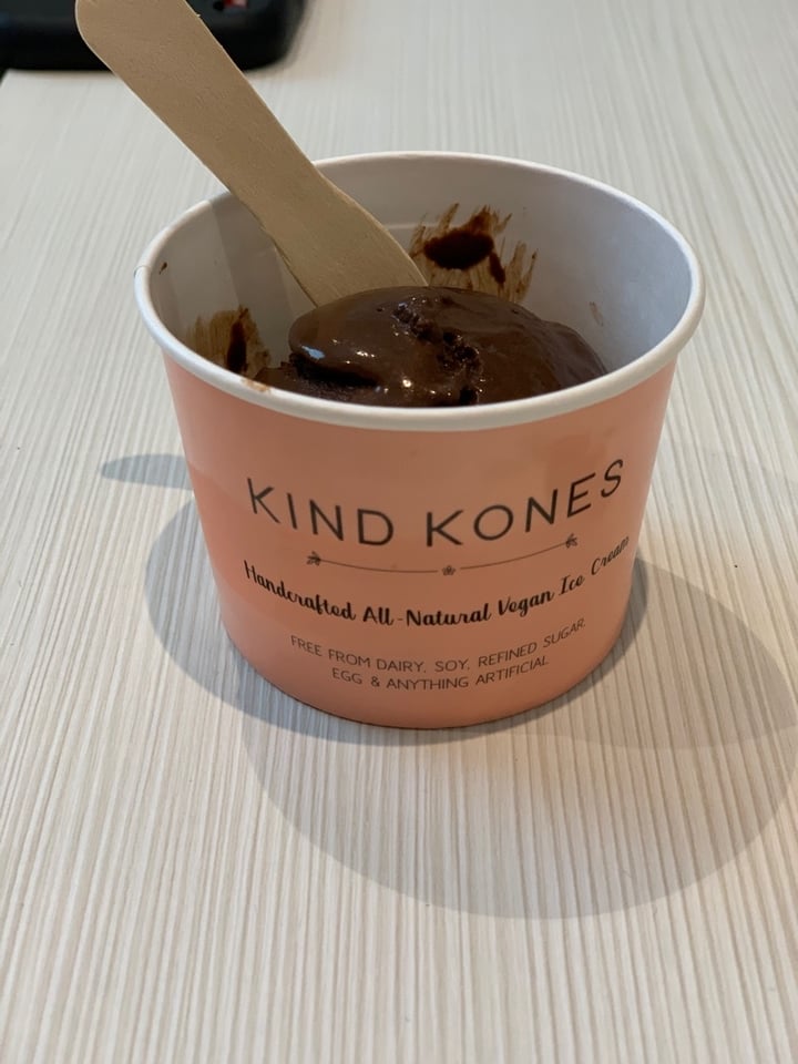 photo of Kind Kones Keto Chocolate Sorbet shared by @jashment on  19 Nov 2019 - review