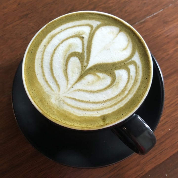 review photo of Pinxin Vegan Cuisine Hojicha Latte shared by @adalea on 03 Jan 2022 - review