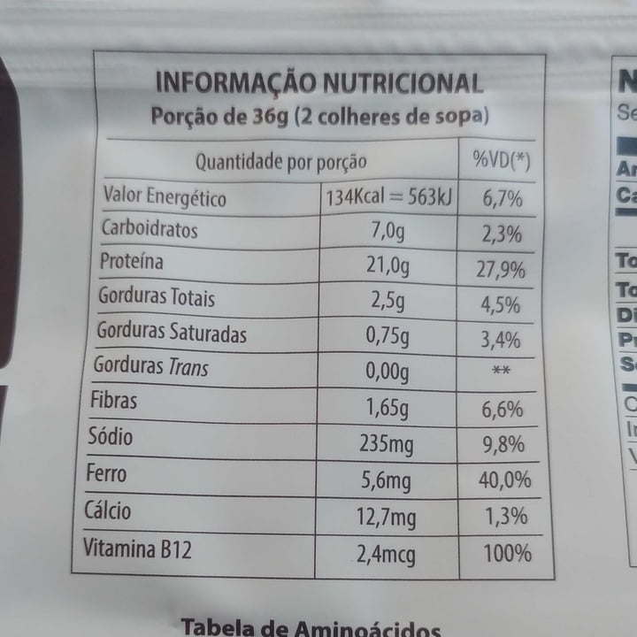 photo of Rakkau Pea Protein Sabor Cacau shared by @gabrie2412 on  28 Dec 2021 - review