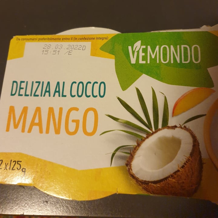 review photo of Vemondo Yogurt Cocco e Mango shared by @simosimofree on 30 Mar 2022 - review