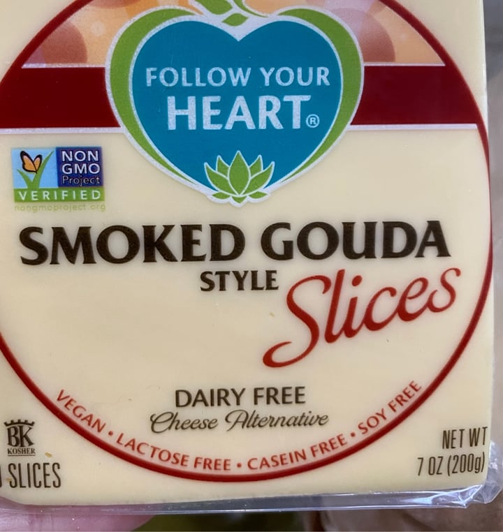 photo of Follow Your Heart Smoked Gouda Style Slices shared by @cathleenclovenheart on  28 Apr 2020 - review