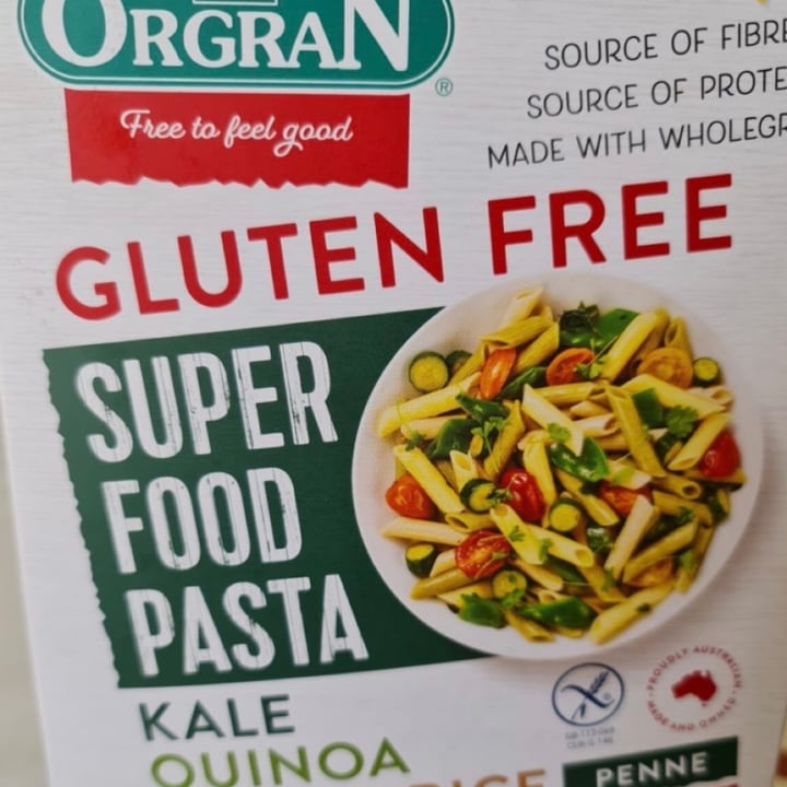 photo of progrorgran Gluten Free Kale Quinoa Brown Rice Pasta Orgran Gluten Free Kale Quinoa Brown Rice  By pasta shared by @dolcebassvegan on  20 Apr 2021 - review
