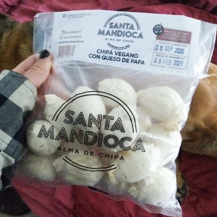 photo of Santa Mandioca Chipa Vegano Con Queso De Papa shared by @kndyd on  05 Oct 2020 - review