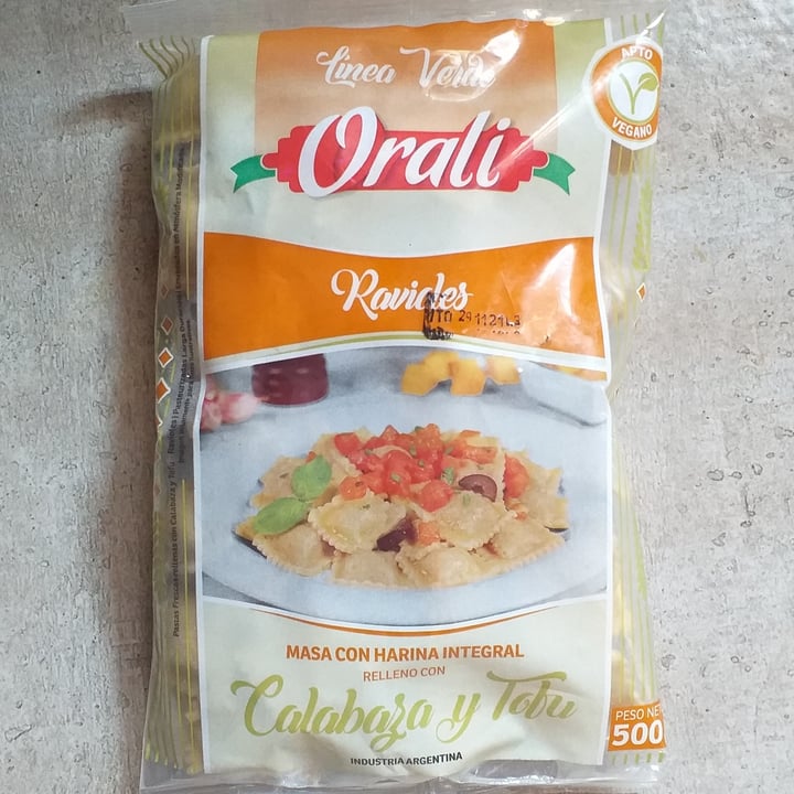 photo of Orali Ravioles De Calabaza Y Tofu shared by @maramassone on  31 Oct 2021 - review