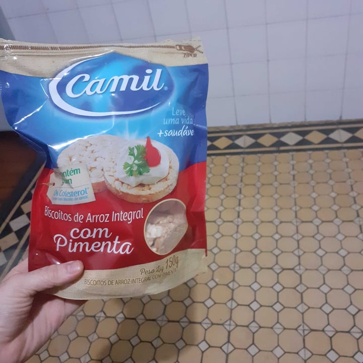 photo of Camil Biscoito de Arroz Integral shared by @ribeiro on  18 Jul 2021 - review