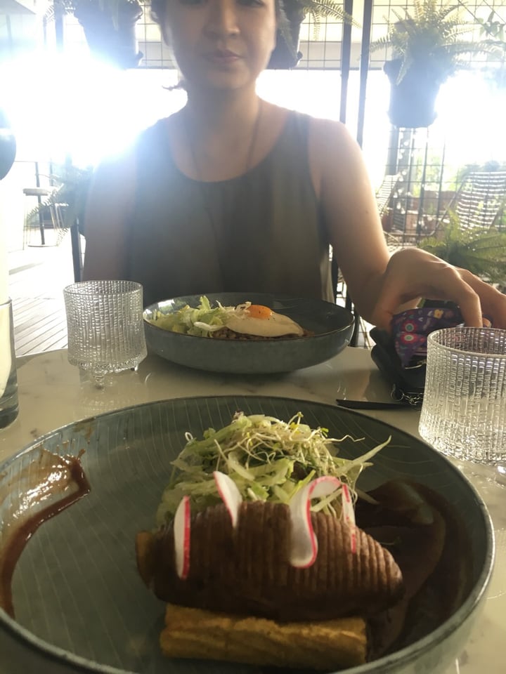 review photo of HRVST Cafe & Bar Frittata with Hassle-back Potato, Tomato Basil Ketchup & HRVST Salad shared by @ladyv on 03 Apr 2019 - review