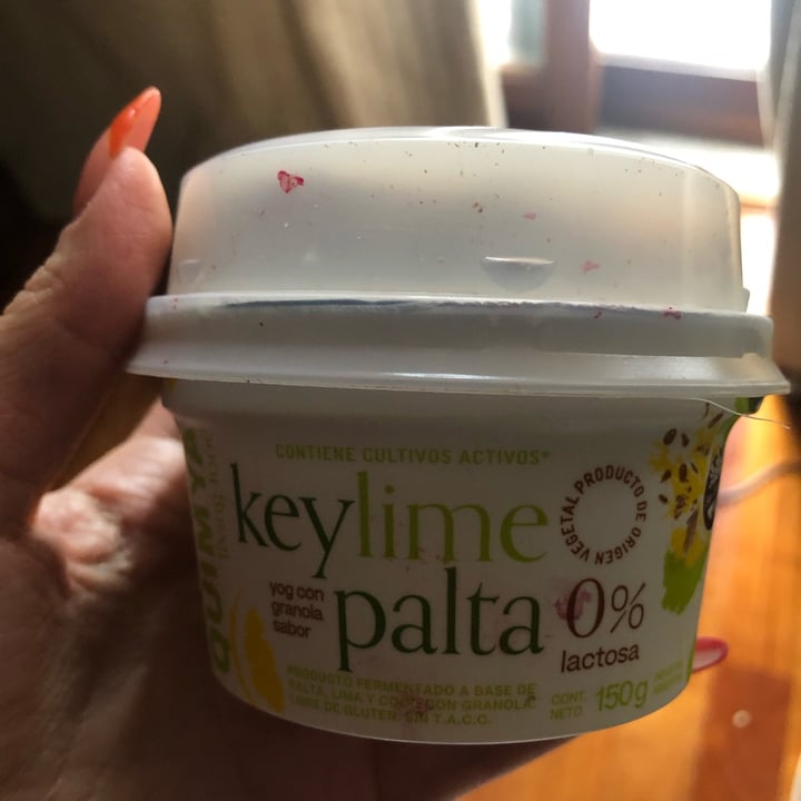 photo of Quimya Yogur con Granola Keylime Palta shared by @carovivern on  06 Oct 2022 - review