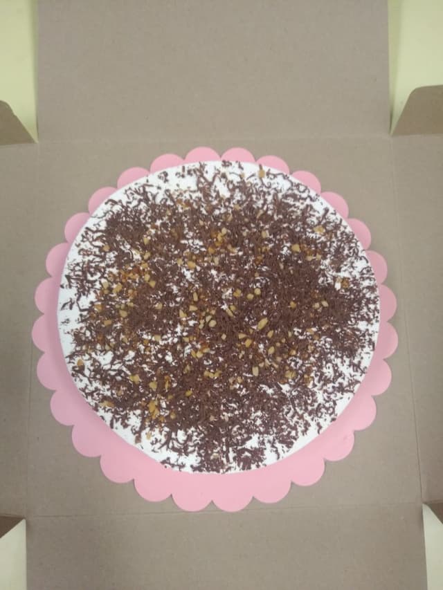 「Torta mousse de marroc y chocolate」の料理の写真