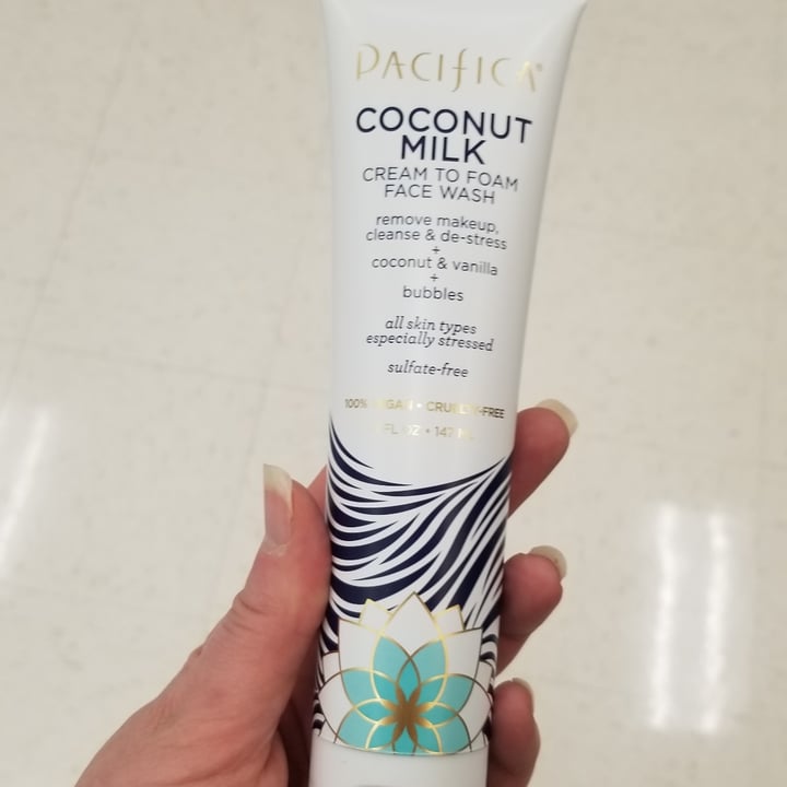 photo of Pacifica Coconut Milk Face Wash shared by @jonedoe007 on  10 May 2020 - review