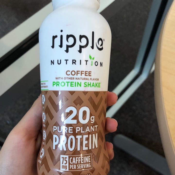 photo of Ripple Foods Coffee Plant-Based Protein Shake shared by @srw4 on  17 Aug 2021 - review