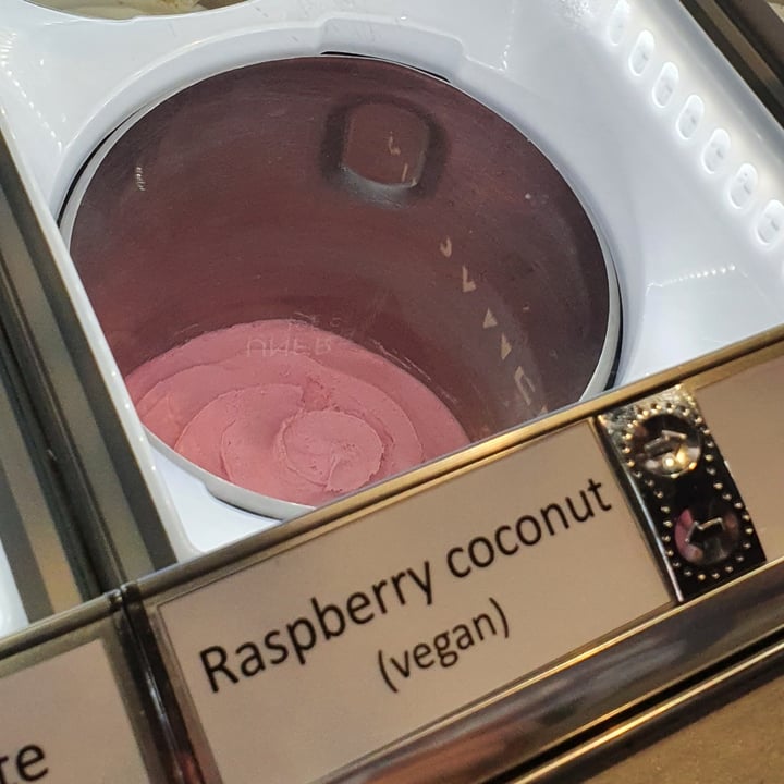review photo of Unframed icecream Raspberry coconut vegan ice cream shared by @laurenkinghorn on 28 Nov 2021 - review