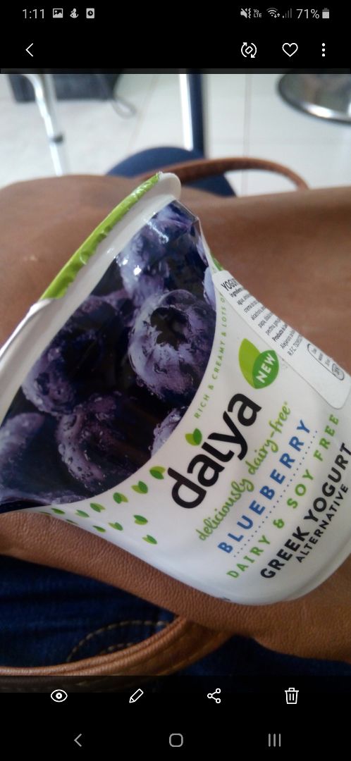 photo of Daiya Blueberry Yogurt shared by @ichbinangie on  24 Dec 2019 - review