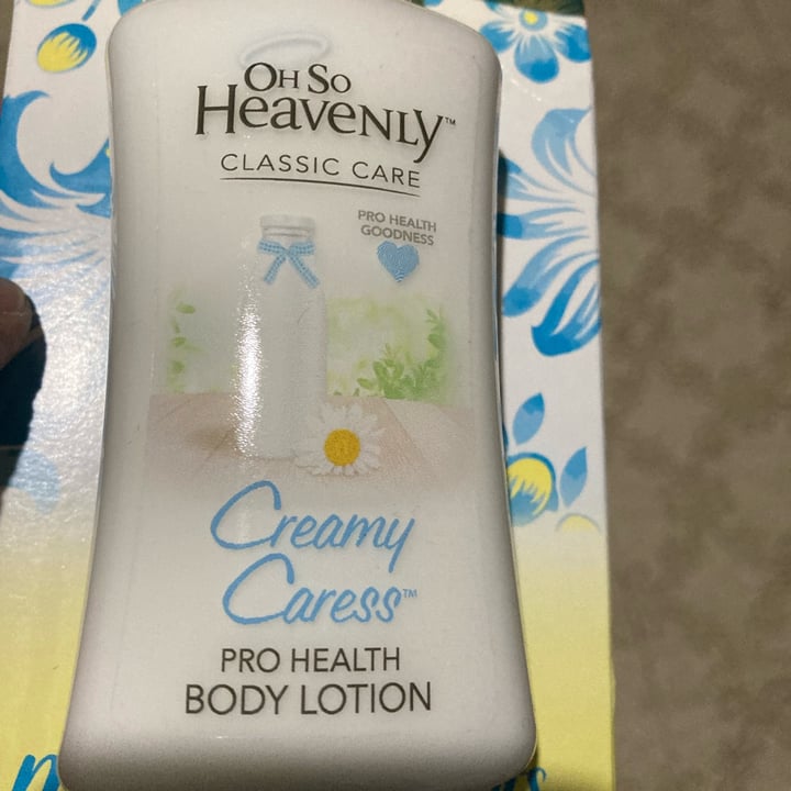 photo of Oh So Heavenly Body lotion shared by @pushpavegan on  07 Aug 2022 - review