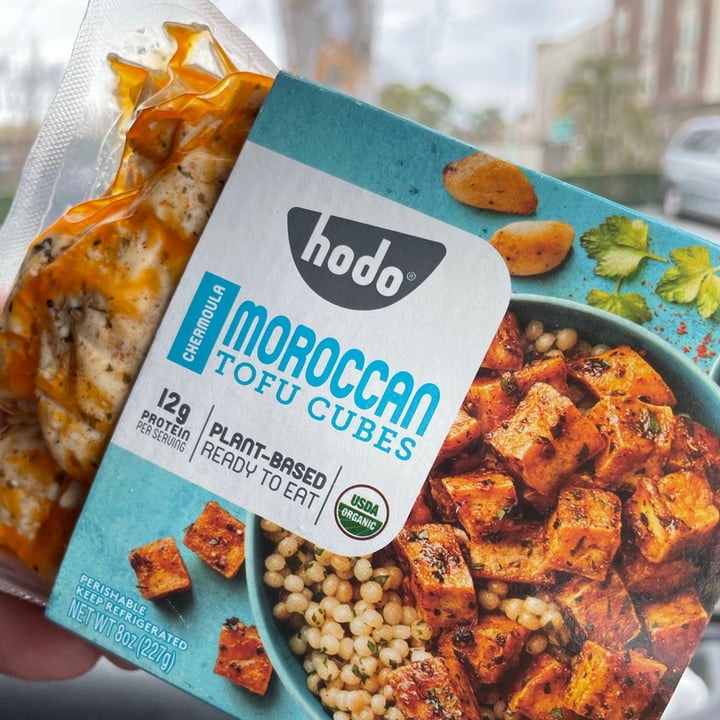 photo of Hodo Chermoula Moroccan Tofu Cubes shared by @mabuhayvegan on  09 Feb 2021 - review
