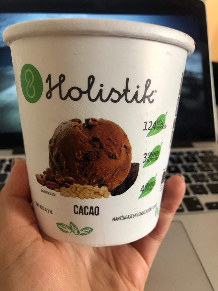 photo of Holistik Helado de Cacao shared by @instintovegano on  28 May 2019 - review