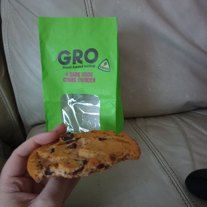 photo of GRO 4 dark choc chunk cookies shared by @mipsy on  01 Dec 2021 - review