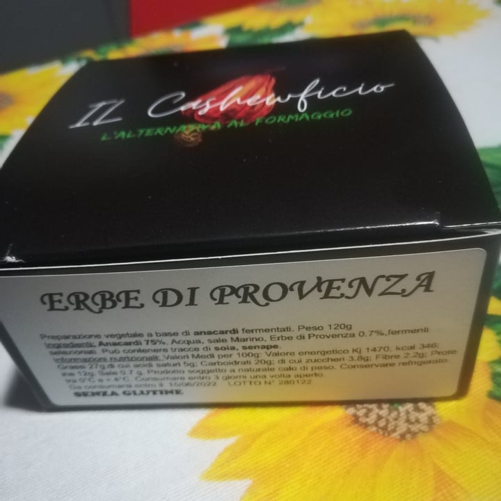 photo of Il CashewFicio Cashewttina alle Erbe di Provenza shared by @simicaspi on  29 May 2022 - review