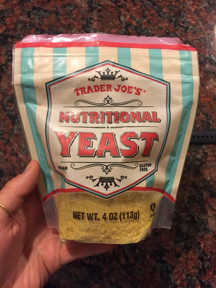 photo of Trader Joe's Nutritional Yeast shared by @awinter141 on  28 Feb 2020 - review