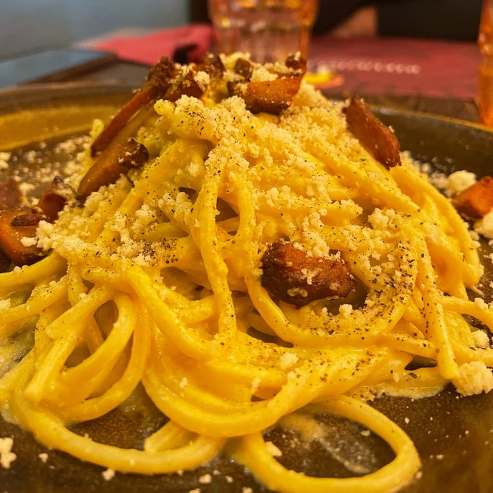 photo of Rifugio Romano Carbonara vegana shared by @lilcookies on  17 May 2022 - review