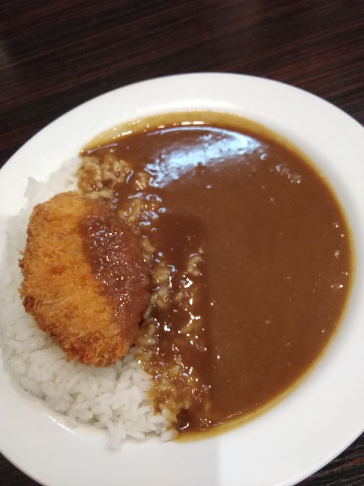 photo of Coco Ichibanya Fried Soy Meat Cutlet Vegan Curry shared by @blacktigerdog on  11 Apr 2020 - review